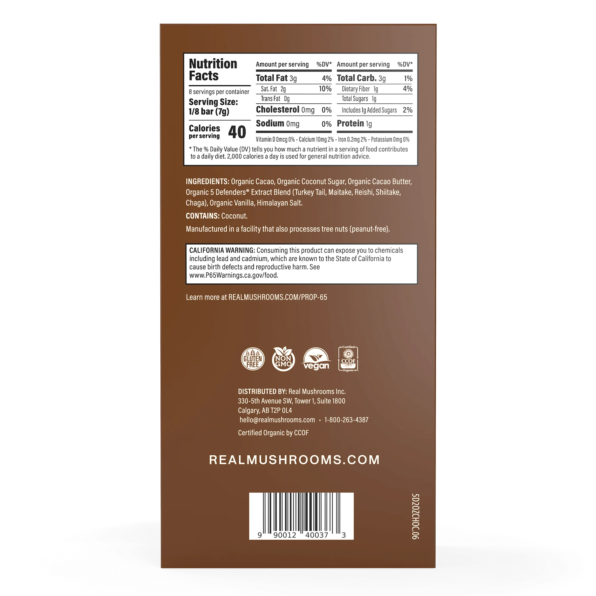 Mushroom Chocolate Bar - 5 Pack - Image 9