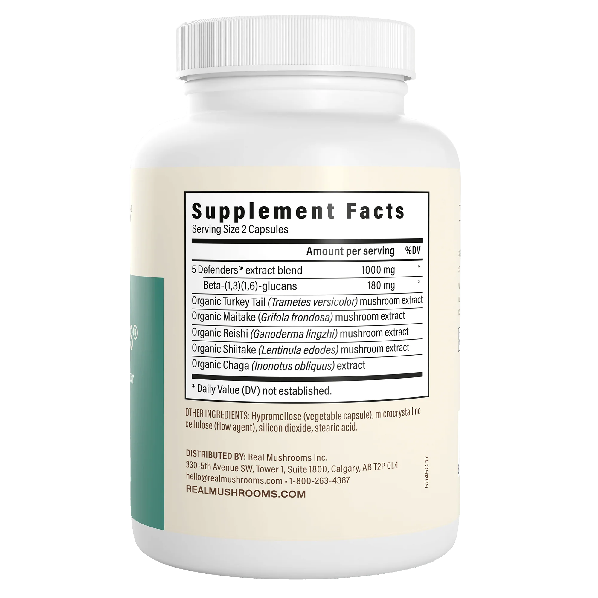 5 Defenders® Organic Mushroom Blend Capsules - Image 13