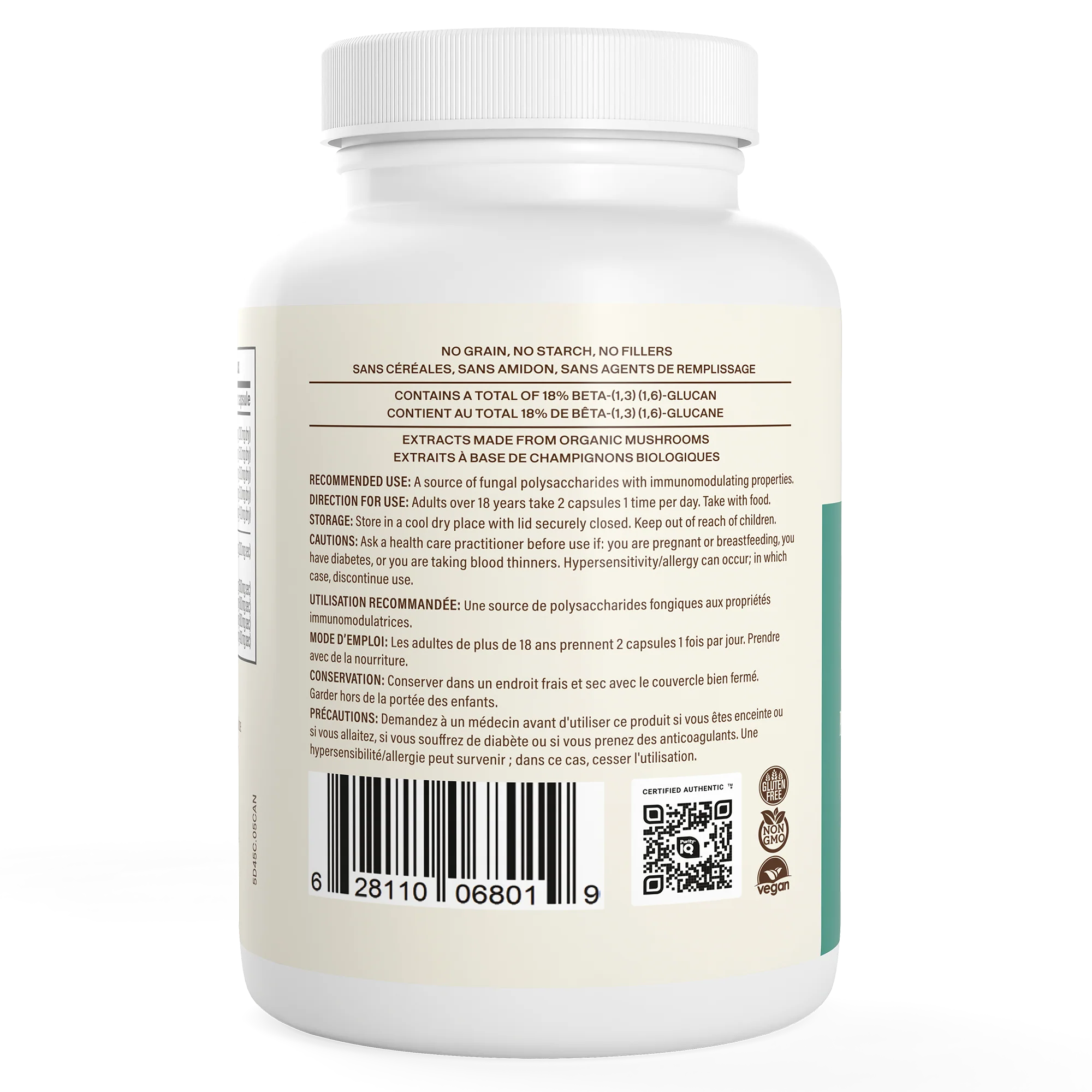 5 Defenders® Organic Mushroom Blend Capsules - Image 16
