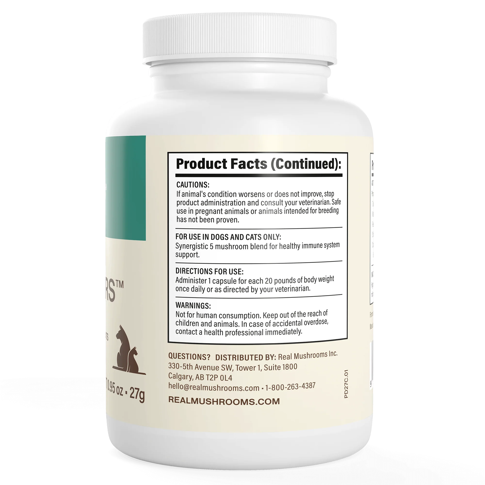 Pet Defenders™ Organic Mushroom Blend Capsules for Pets - Image 11