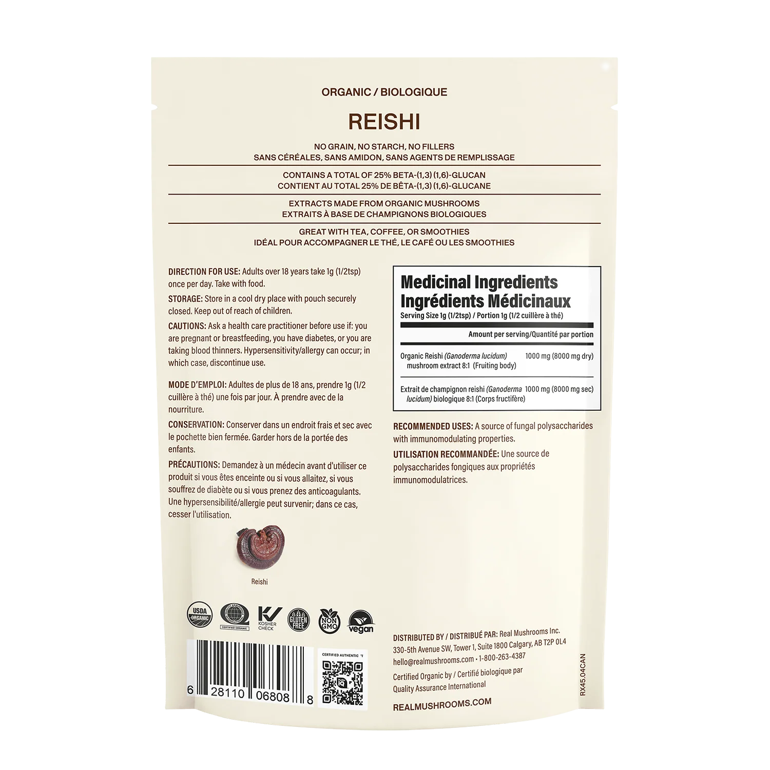 Organic Reishi Mushroom Powder – Bulk Extract - Image 14