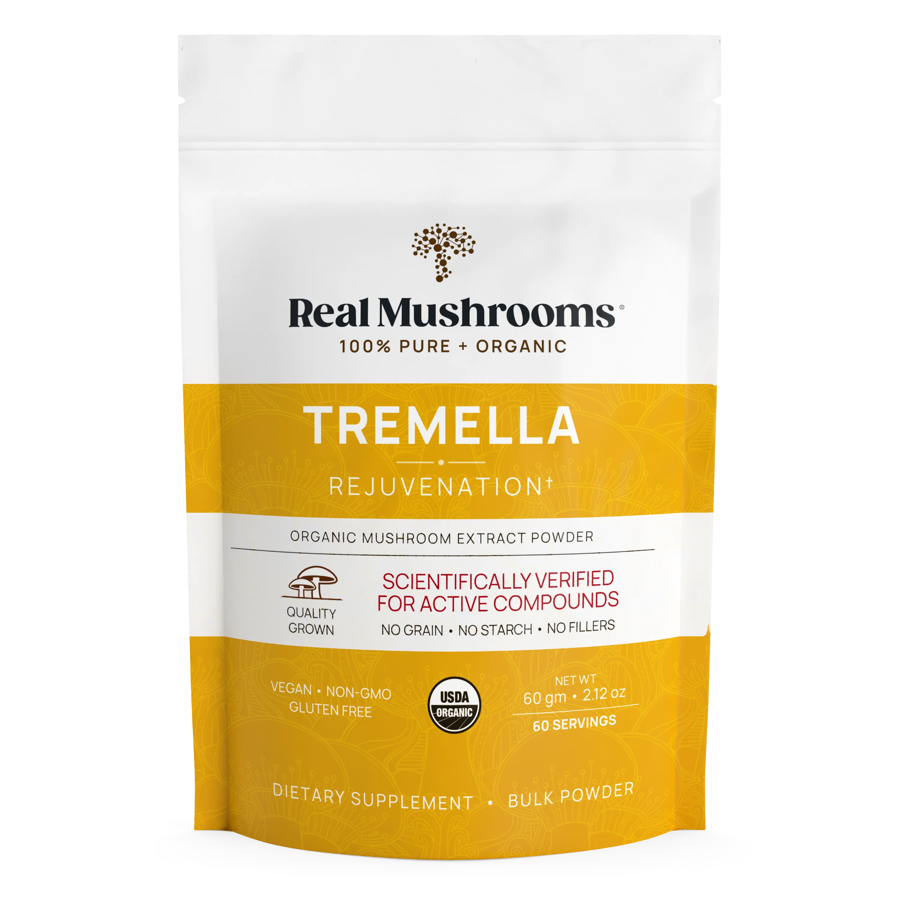 Organic Tremella Mushroom Extract Powder for Pets